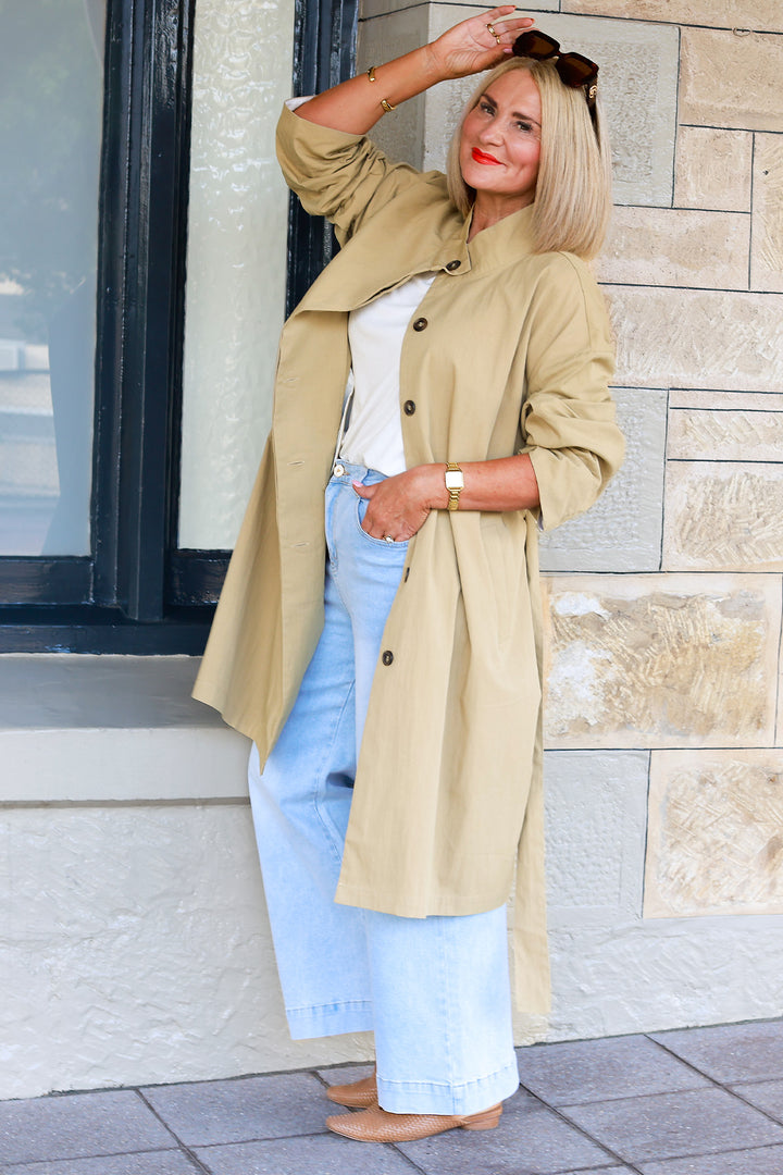 Eva Trenchcoat | TAN