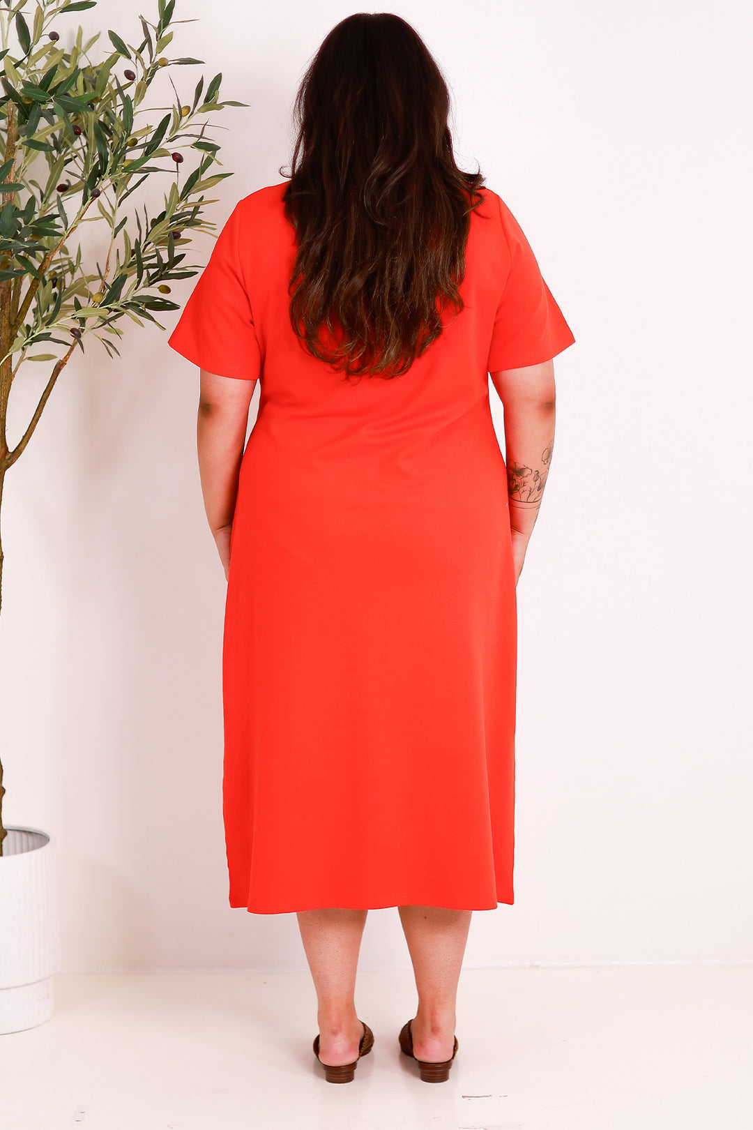 Alanah Tie Dress | ORANGEADE