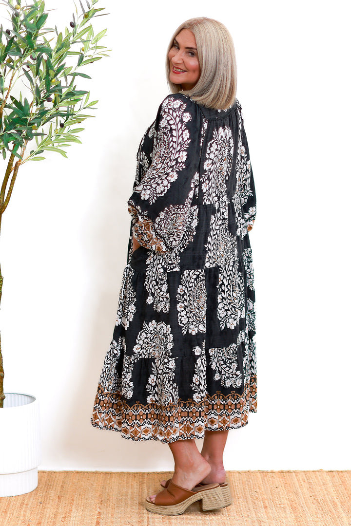 Cassia Dress | BLACK