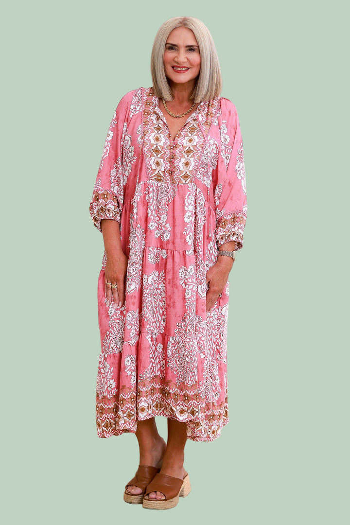 Cassia Dress | PINK