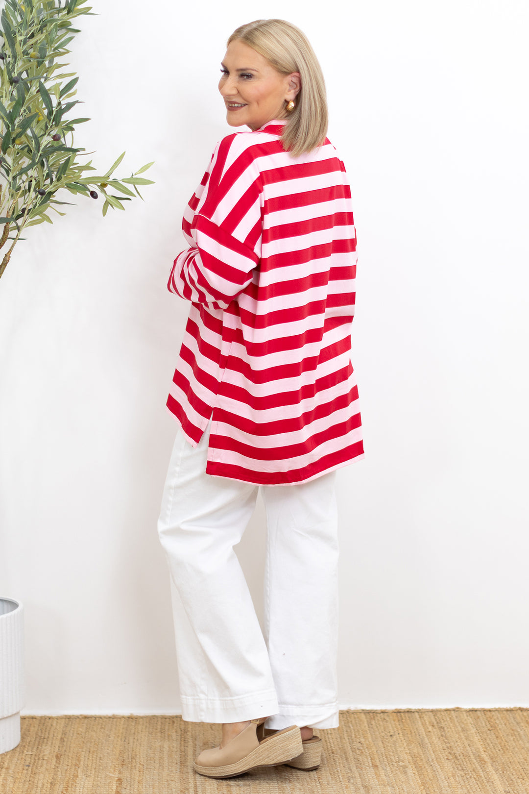 Queens Rugby Top | RED