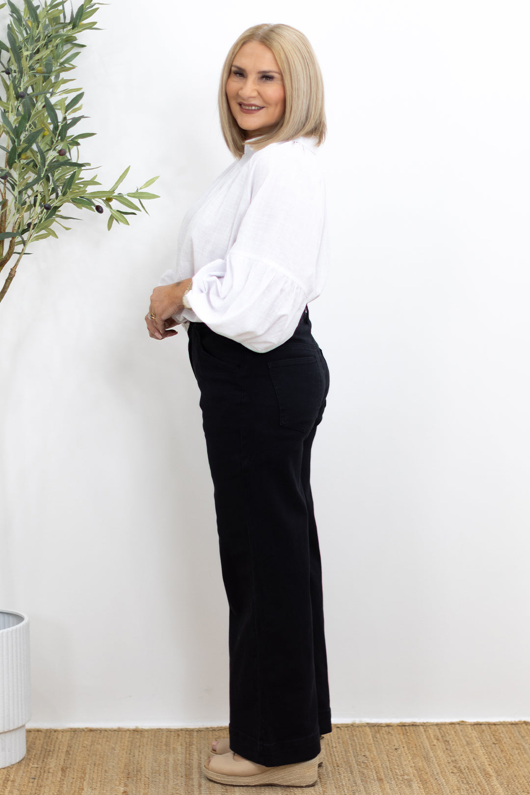 Manor Stretch Jeans |Black