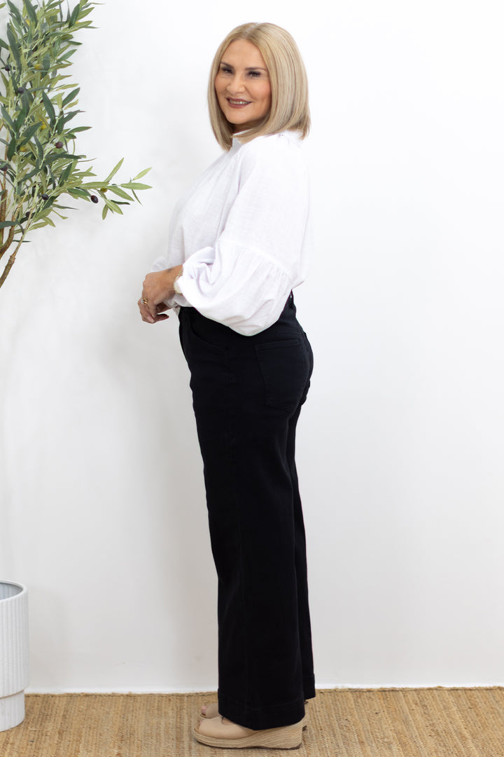 Manor Stretch Jeans |Black