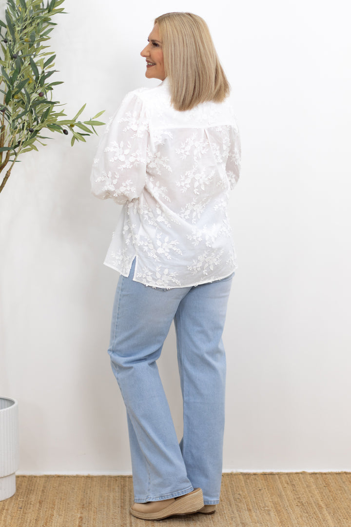 Posie Shirt | WHITE