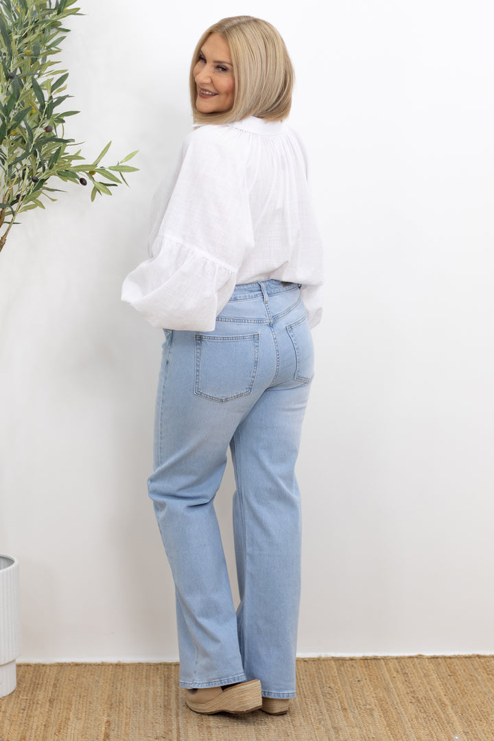 Hudson Stretch Jeans | Light Blue
