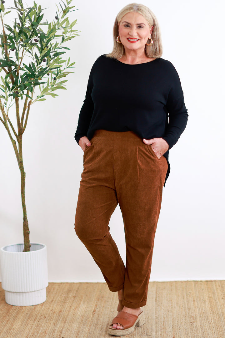Wilder Stretch Cord Pant  - DUNE