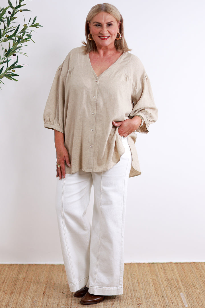 Mallory Relaxed Top  | CANVAS