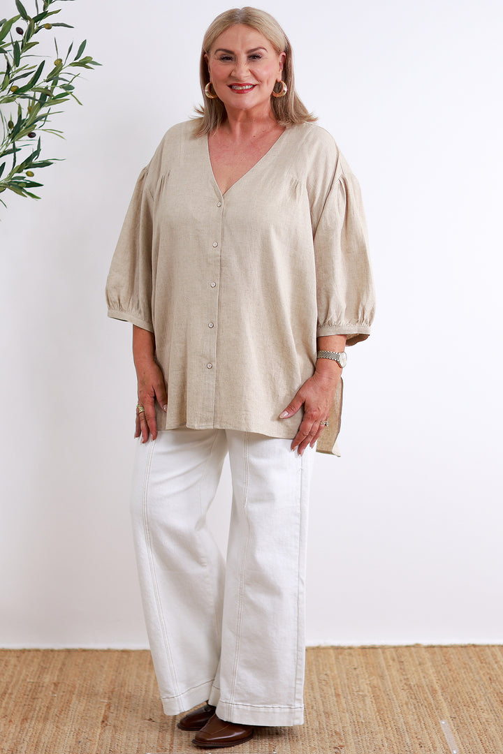 Mallory Relaxed Top  | CANVAS