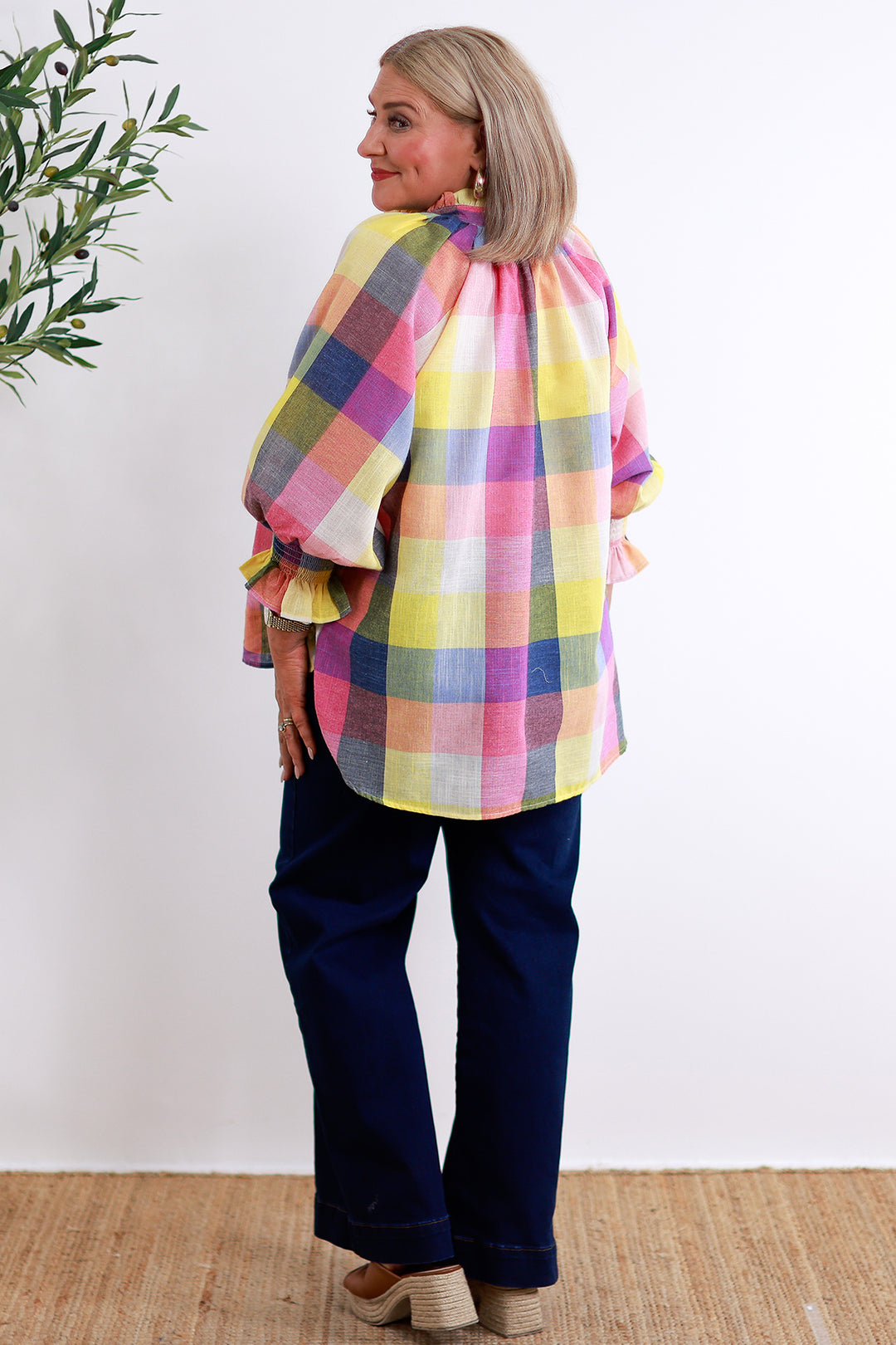 Pippa Plaid Shirt | MULTI