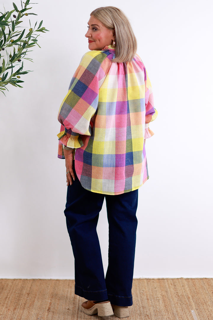 Pippa Plaid Shirt | MULTI