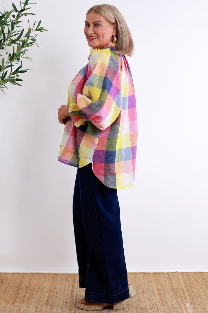 Pippa Plaid Shirt | MULTI