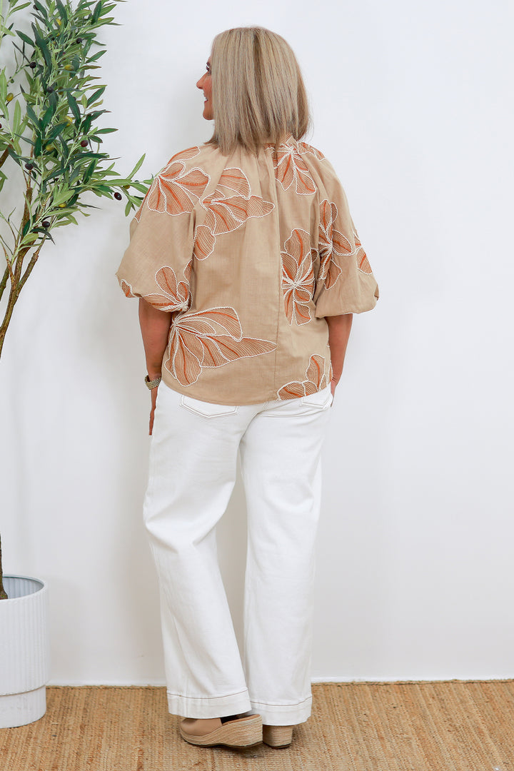 Yara Top | NATURAL TAN