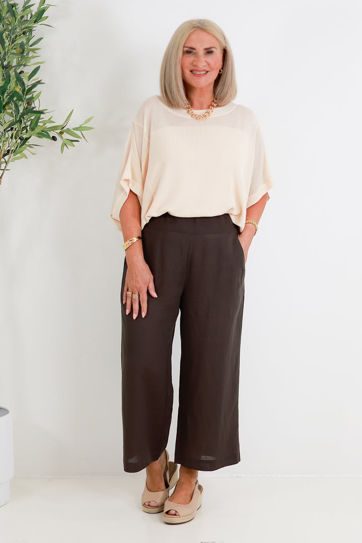 Esther Knit Top | NATURAL