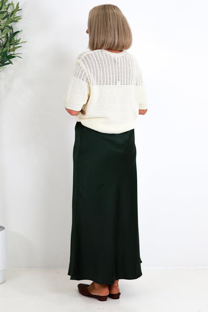 Jasper Slip Skirt | OLIVE