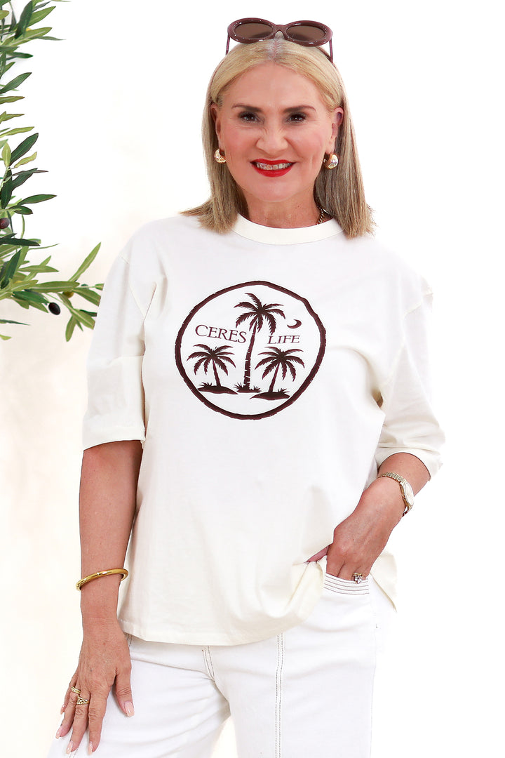 Liv Oversized Tee | SHELL