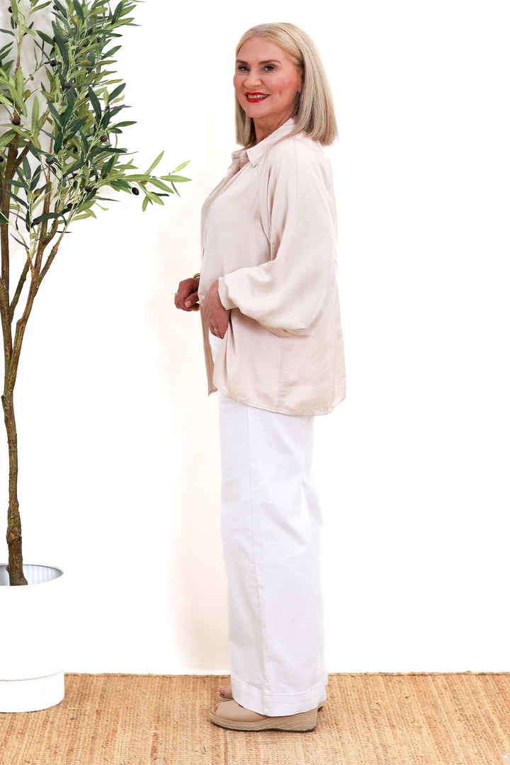 Rafina Shirt Collared | NOUGAT Plain