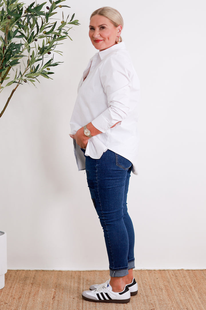New York Glam Jeans | Dark Denim