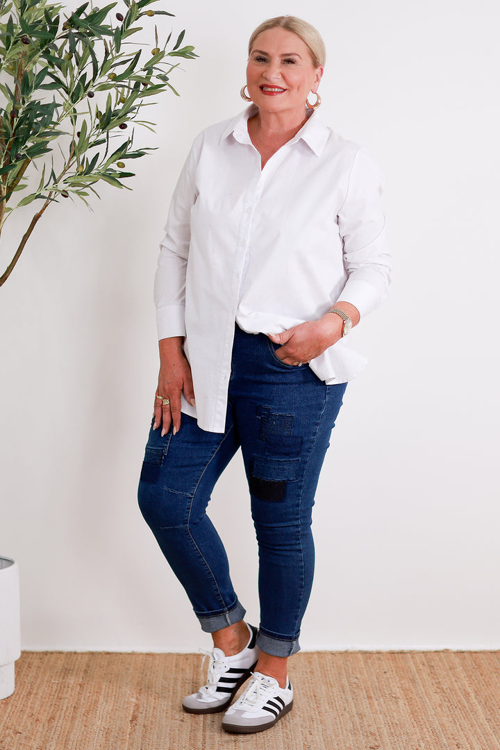 New York Glam Jeans | Dark Denim