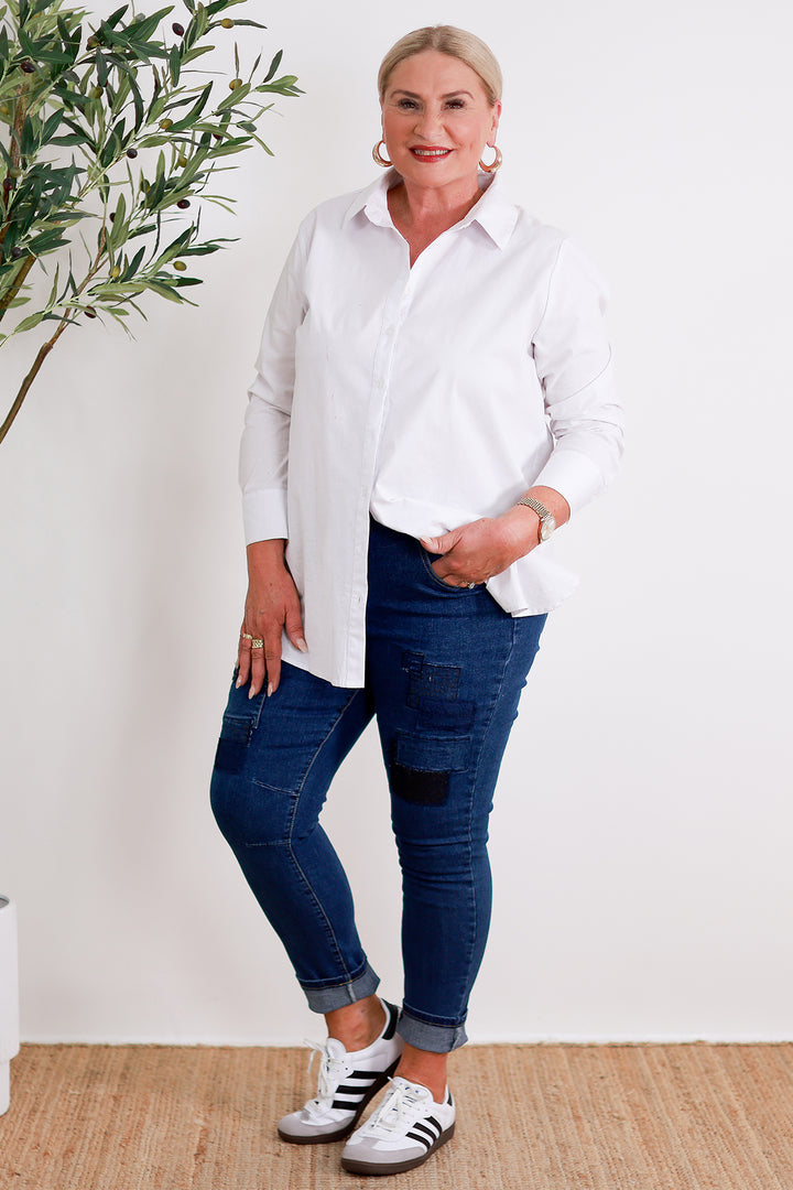 New York Glam Jeans | Dark Denim