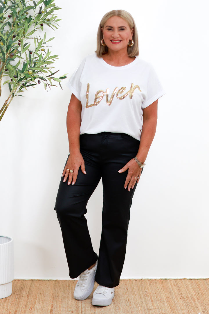 Lover Tee | WHITE