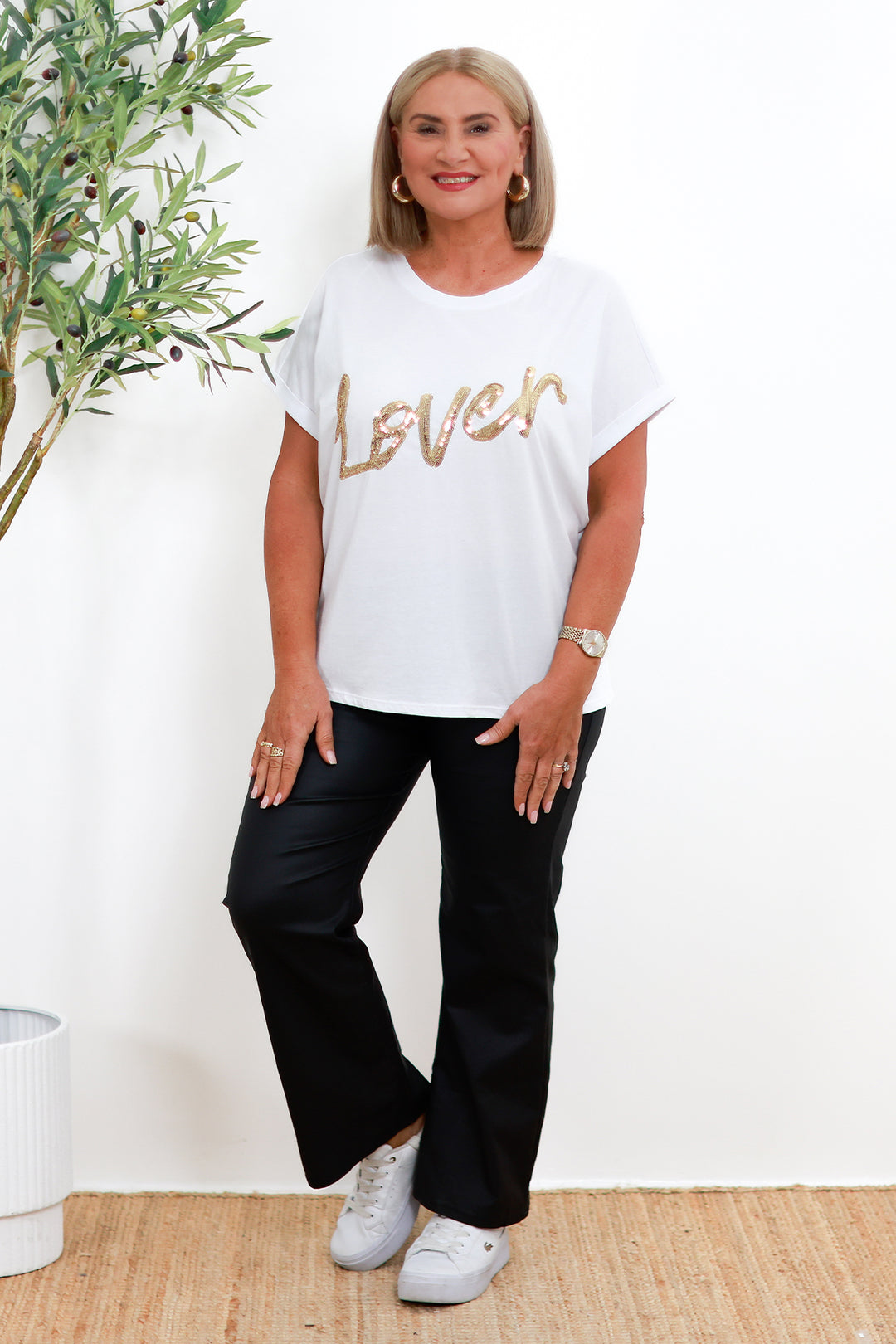 Lover Tee | WHITE