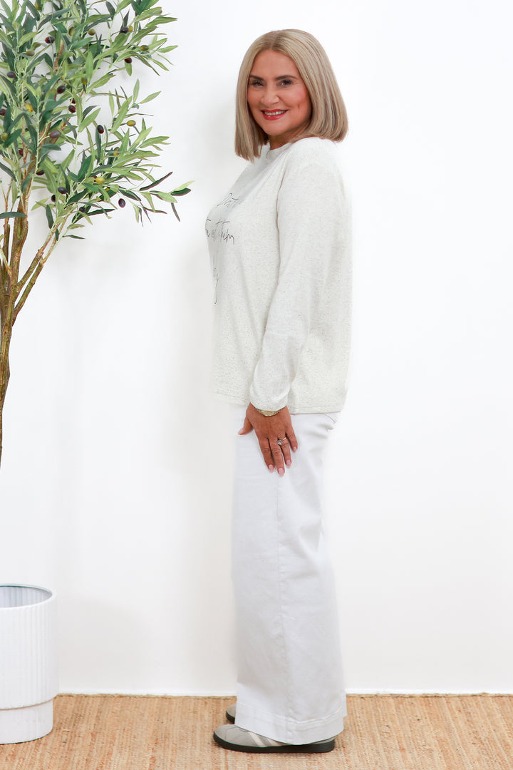 Darling Long Sleeve Tee | OATMEAL