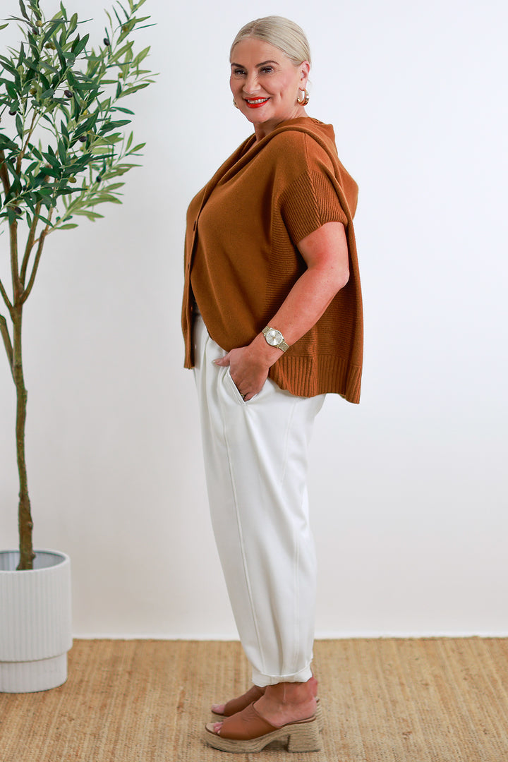 Kestrel Hooded  Knit | Hazel