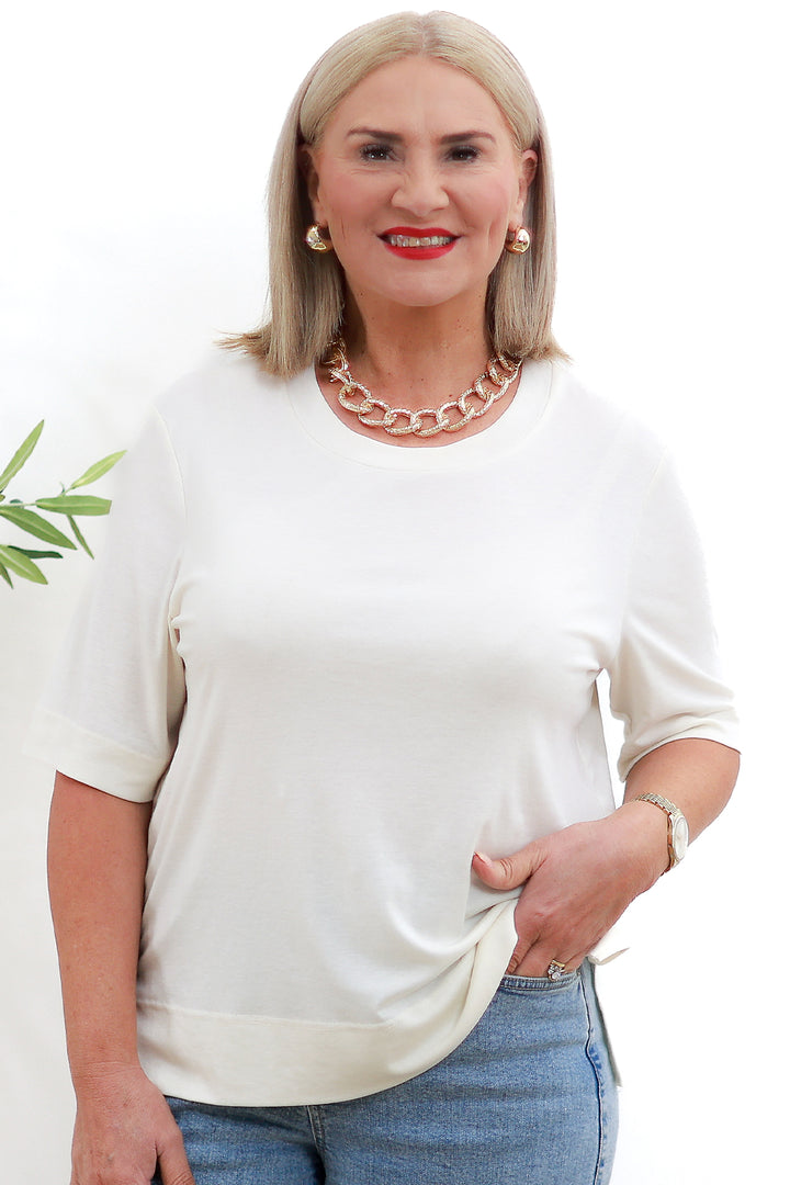 Ellery Top  - WHITE
