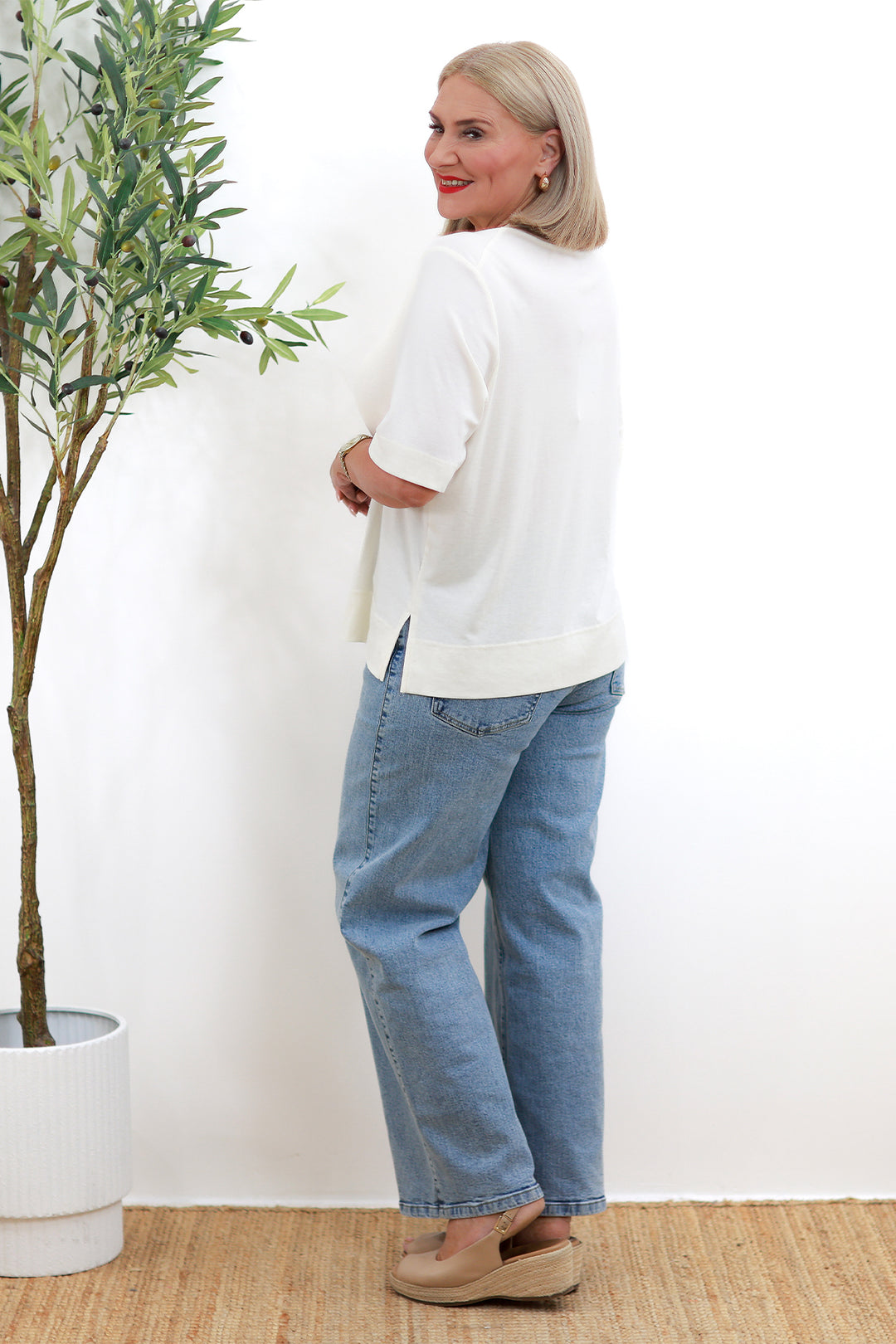 Ellery Top  - WHITE