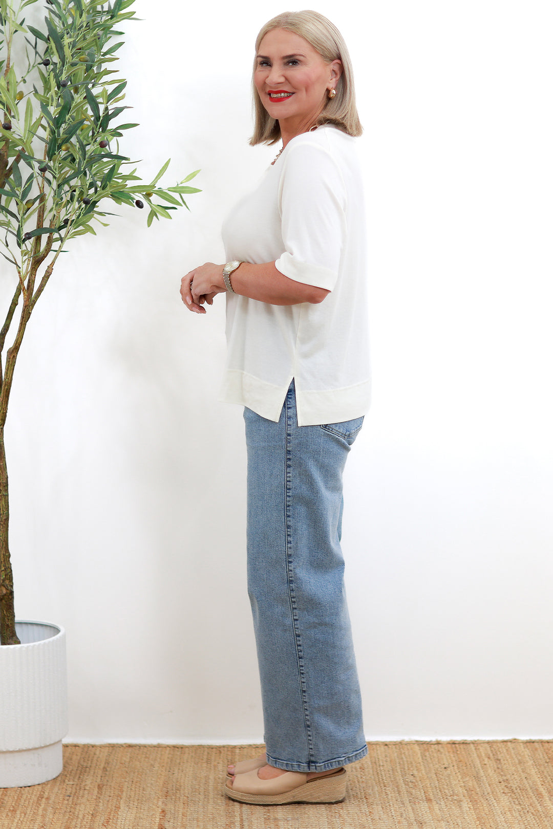 Ellery Top  - WHITE
