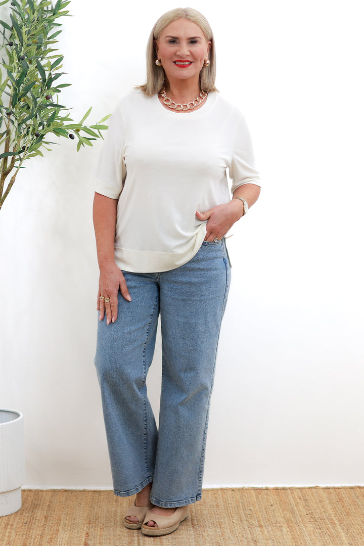Ellery Top  - WHITE