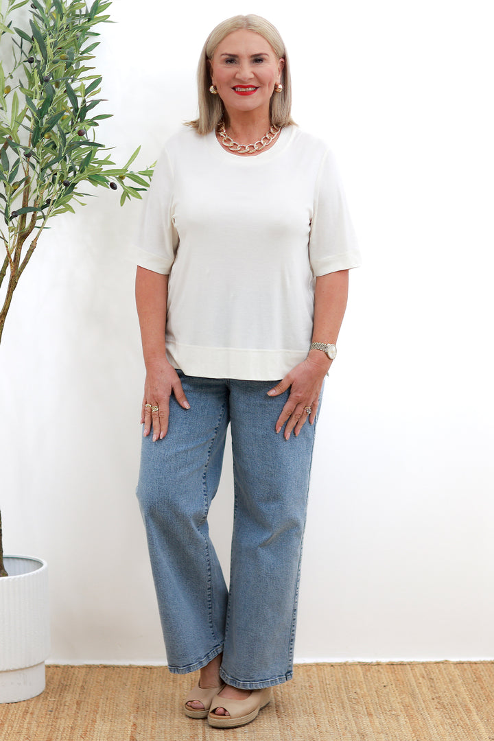 Ellery Top  - WHITE