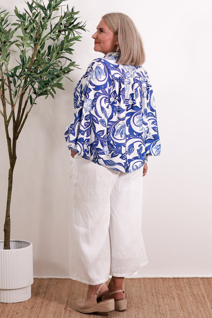 Fable Blouse | BLUE