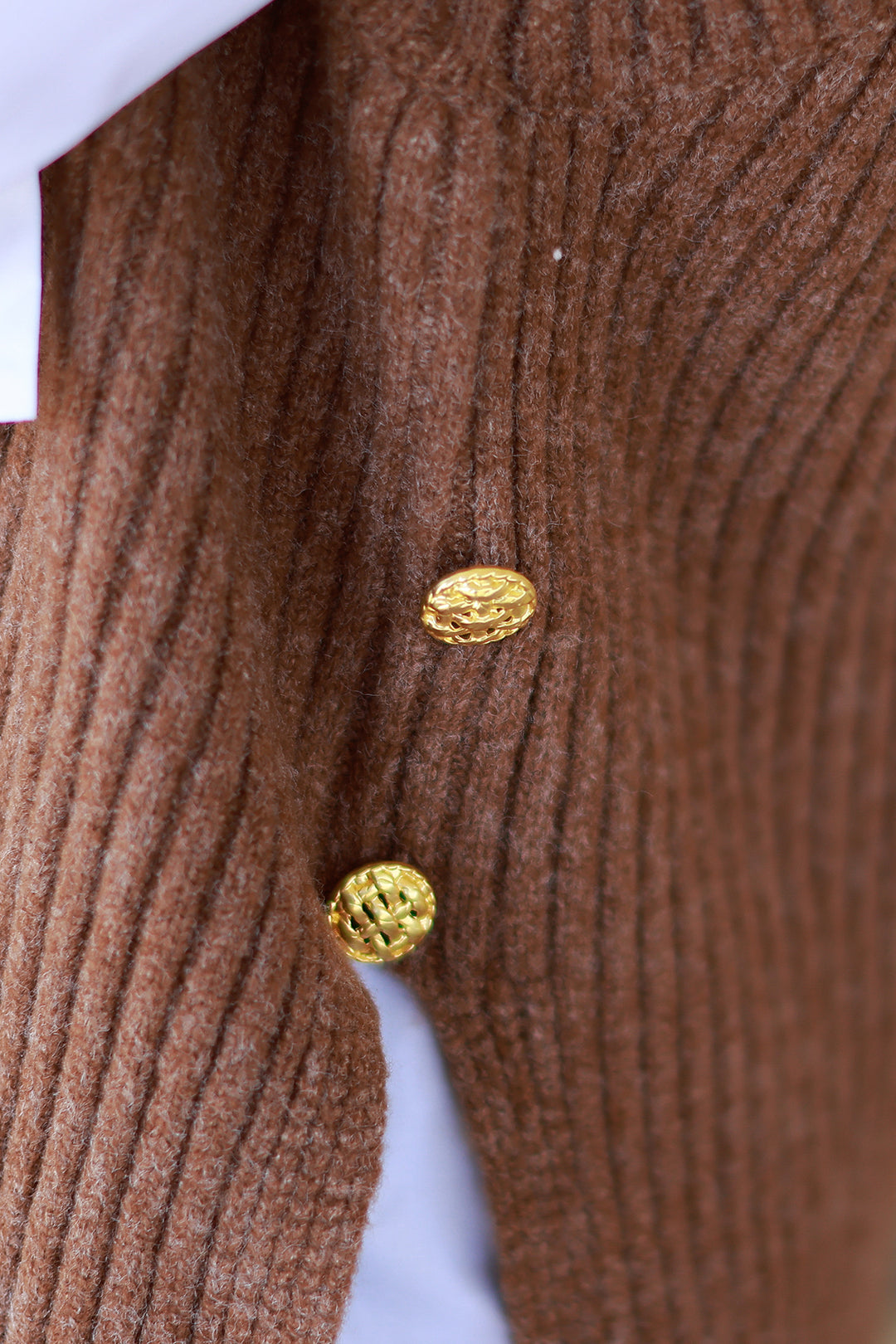 NEW Round Neck Vest | TAN