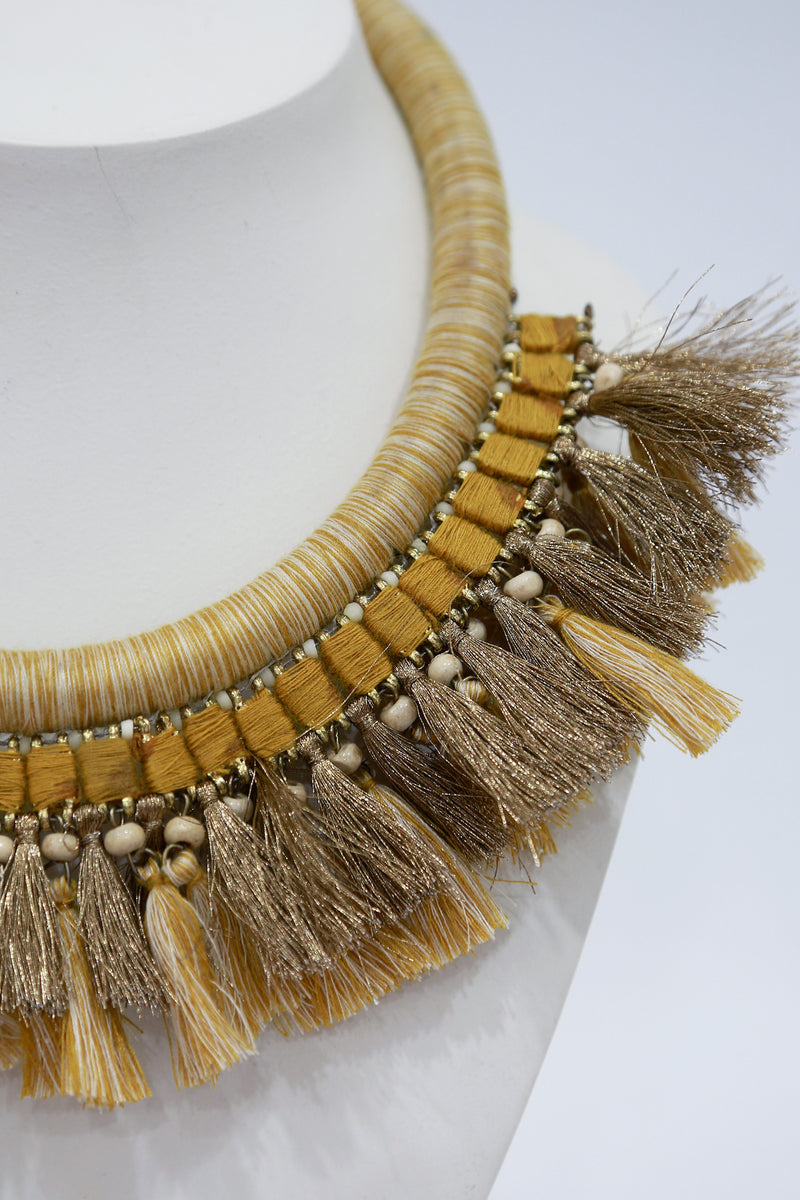 Layered Tassel Necklace