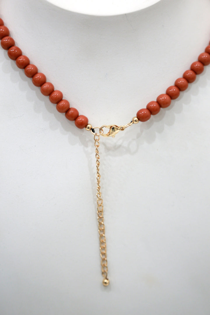 Ombre Necklace | Tan