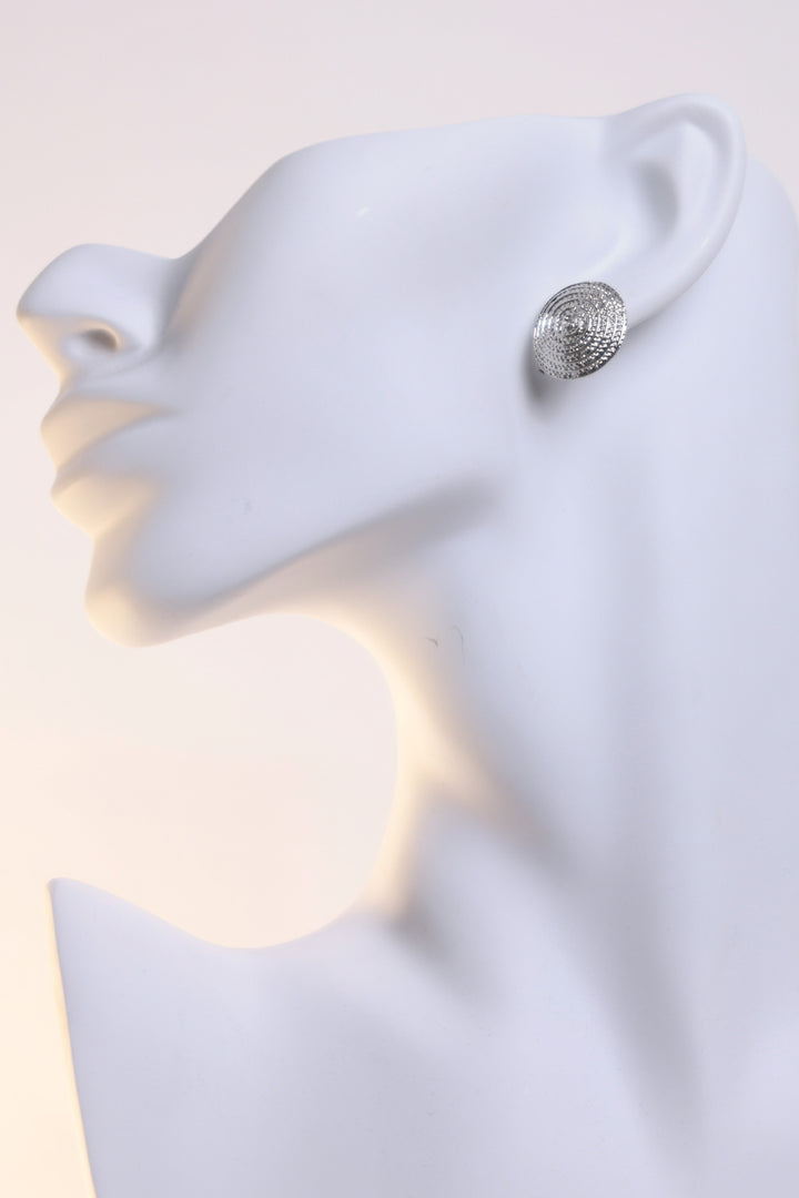 Aman Round Earrings