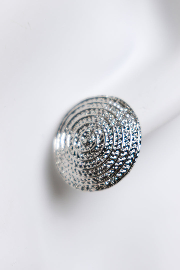 Aman Round Earrings