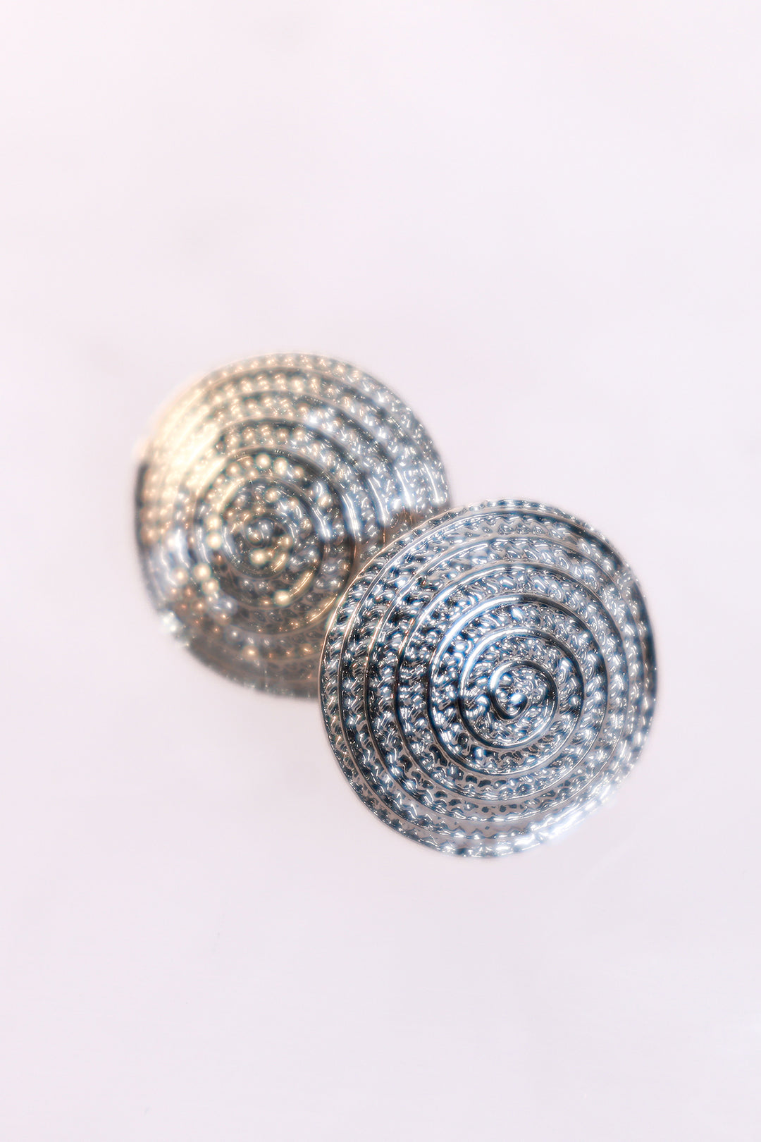 Aman Round Earrings
