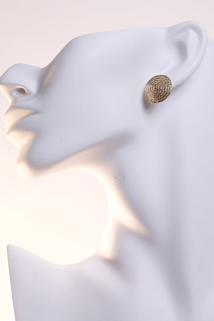 Aman Round Earrings