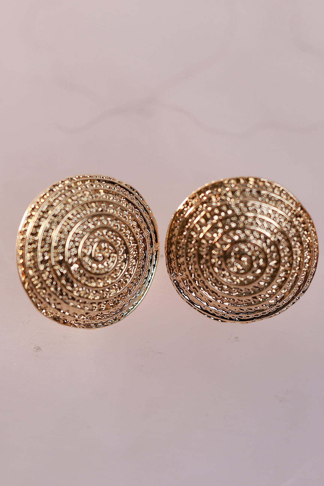 Aman Round Earrings