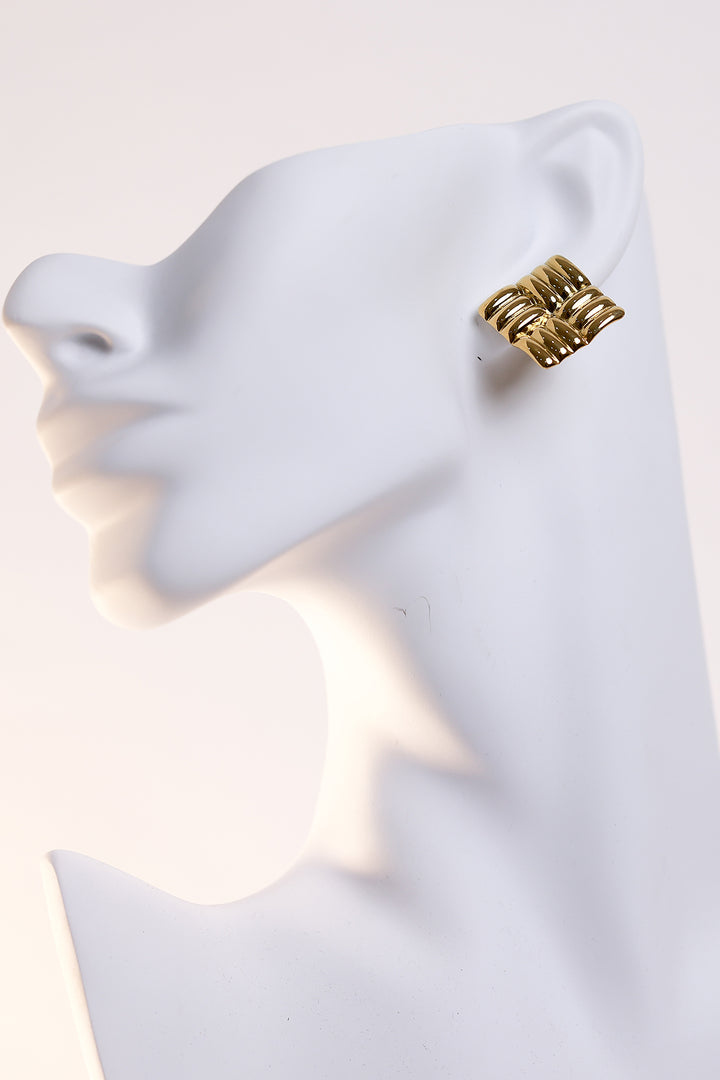 Melenia Clip On Earring | SQUARE CLIP