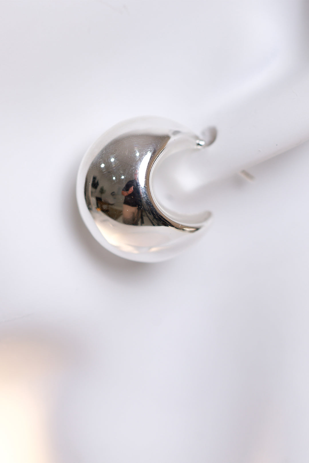 Adorne Curved Dome Earrings