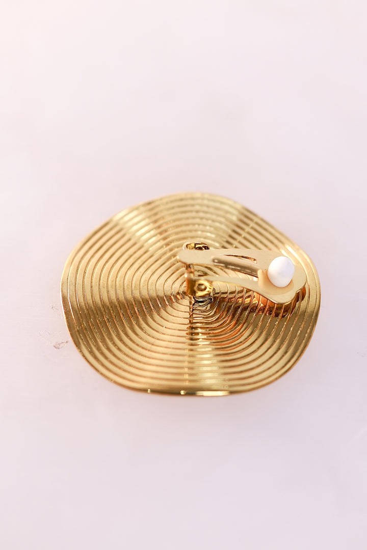 Melenia Clip On Earring | ROUND CLIP