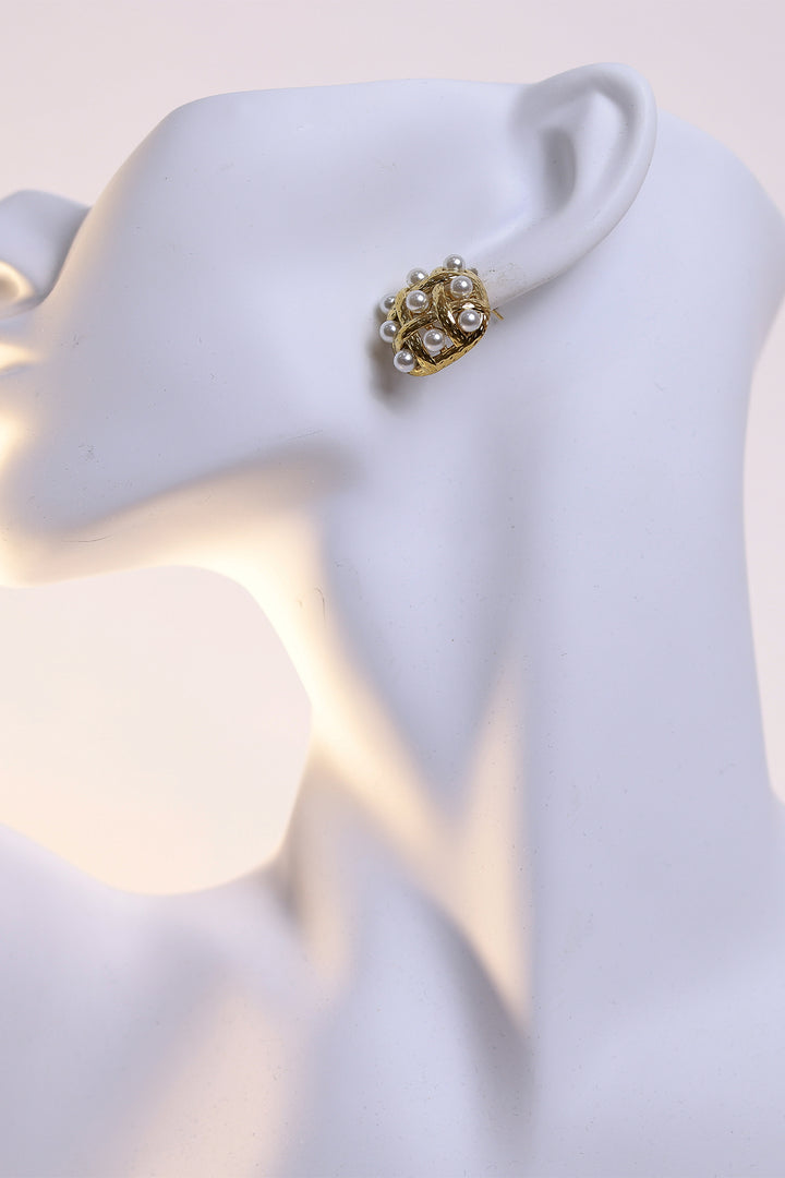 Alegria Vintage Earring | PEARL CLUSTER