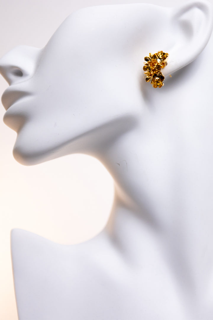 The Dahlia Earring Gold