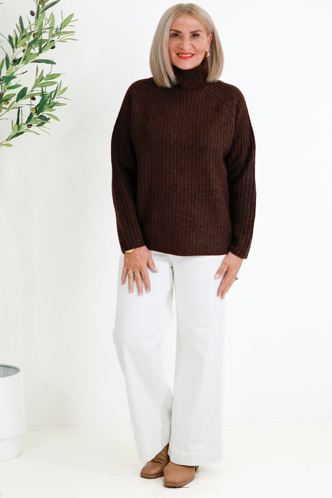 Miru Jumper | CHOCOLATE