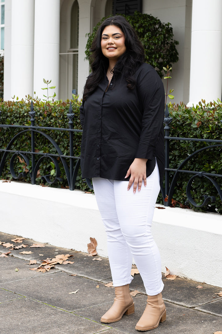 Classic Stretch Shirt | Black