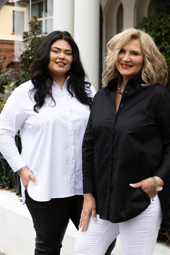 Classic Stretch Shirt | Black