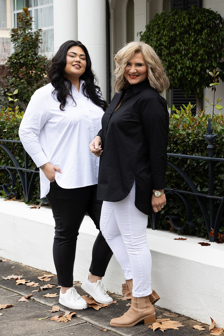 Classic Stretch Shirt | White